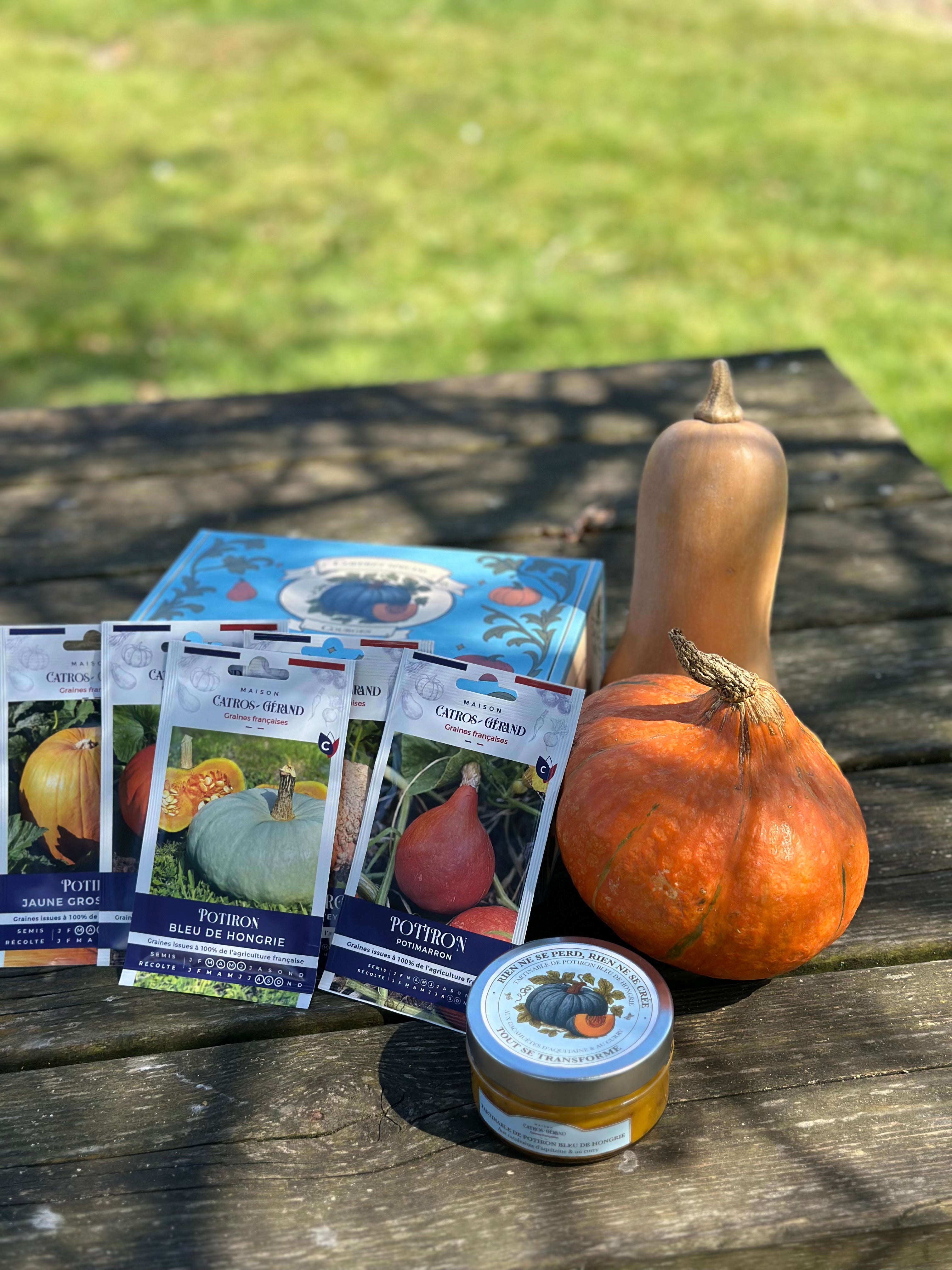 Coffret spécial courges et tartinable