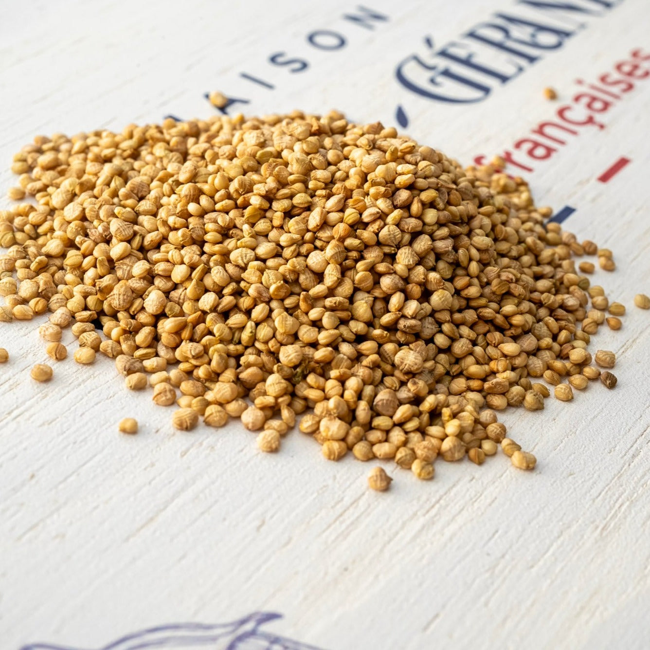 photo de la contenance sachet de graines de mâche verte de Cambrai