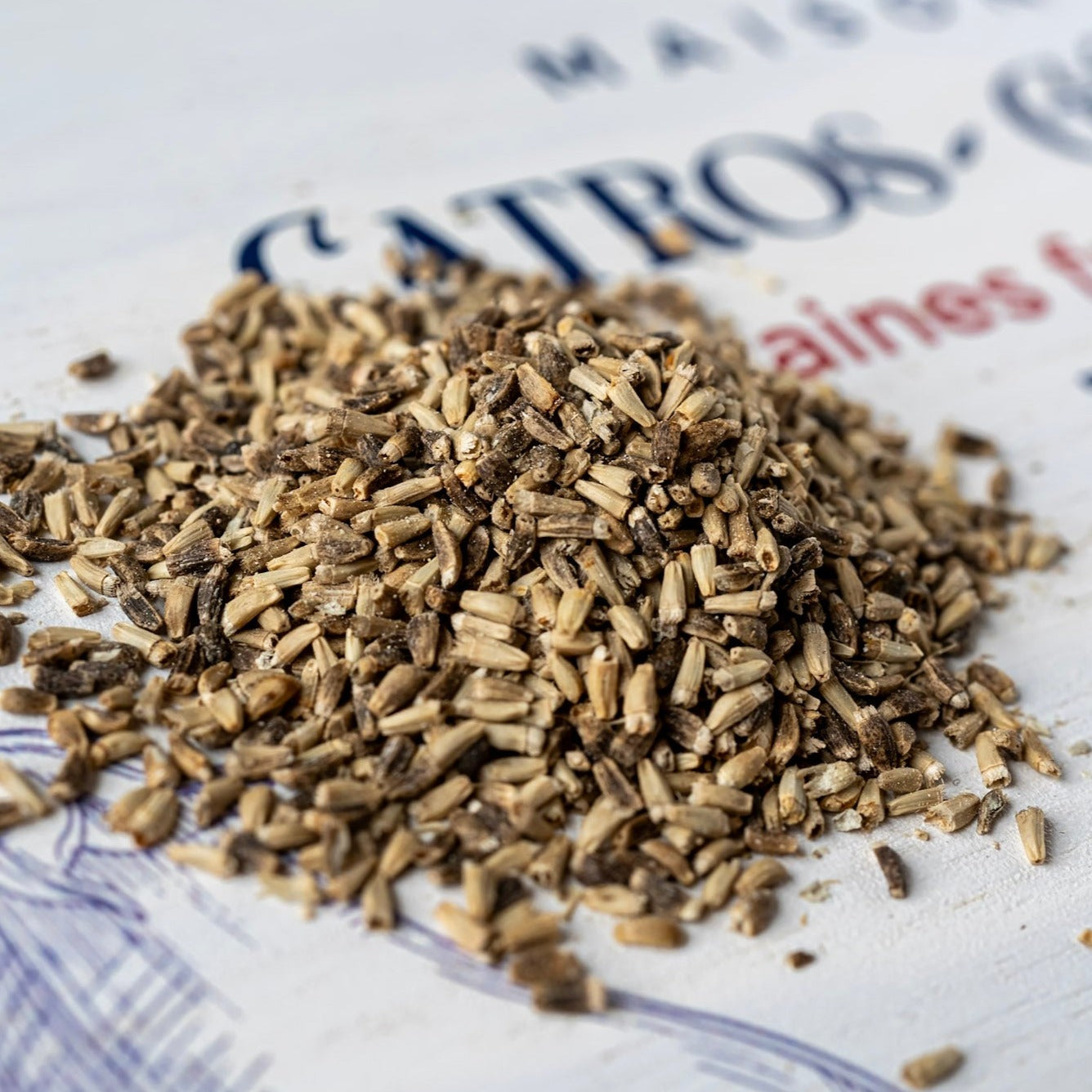 Photo de la contenance sachet des graines de chicorée scarole en cornet de Bordeaux