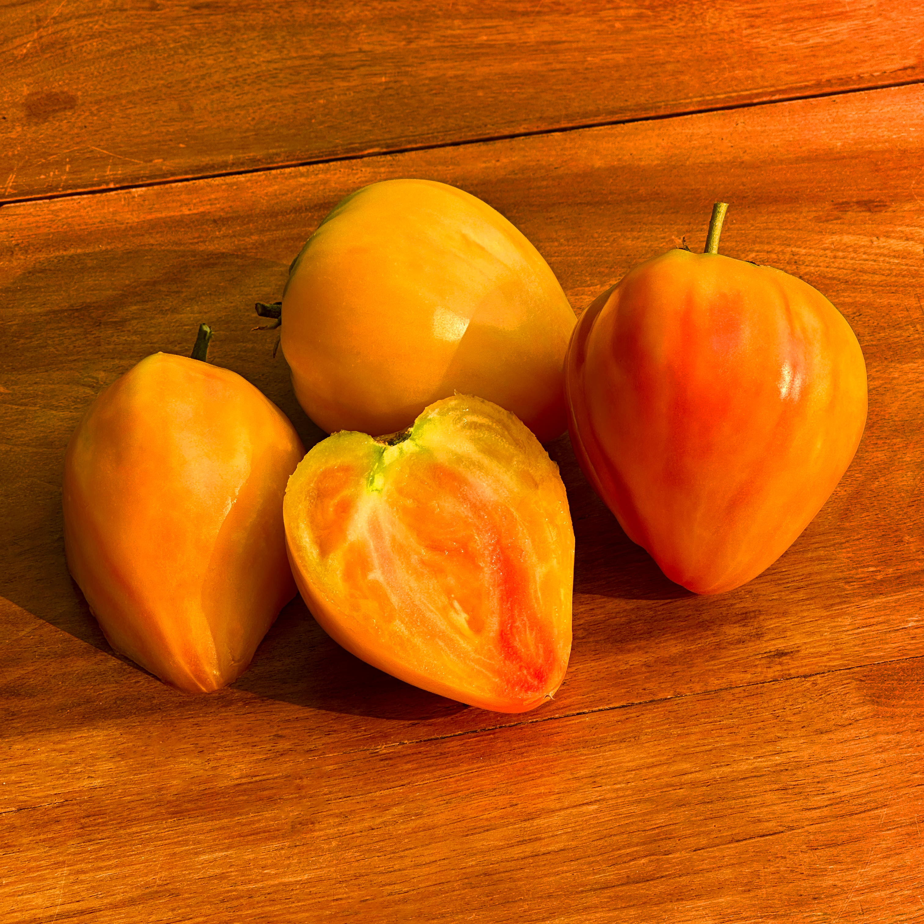 Tomate Oxheart striped